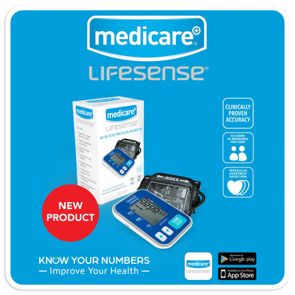 Medicare LIFESENSE A1 BLOOD PRESSURE MONITOR