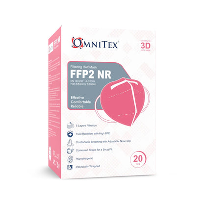 Omnitex Face Mask FFP2 – Pink