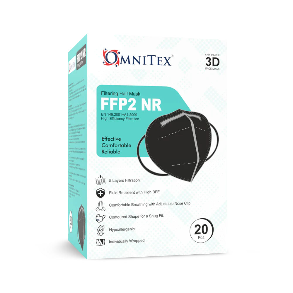 Omnitex Face Mask FFP2 – Black